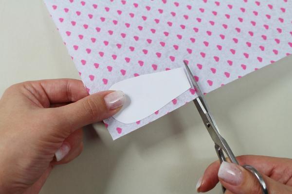 Jarný zápich zajačik zo šnúry