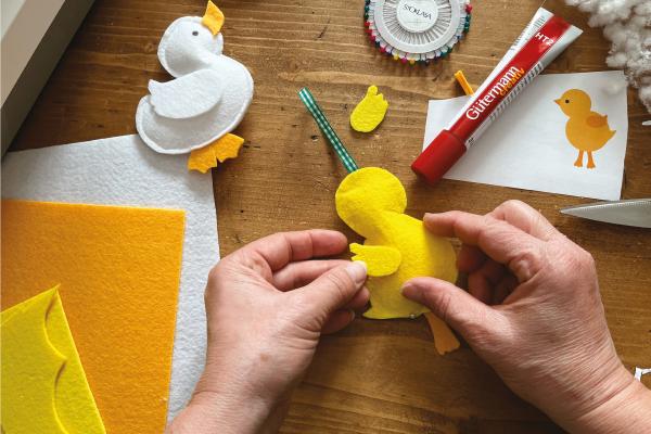 Návod na jarné kuriatka a kačičky