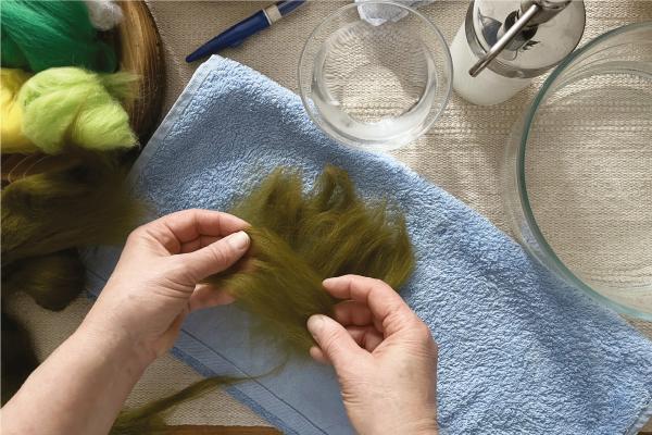 Plstené veľkonočné vajíčka