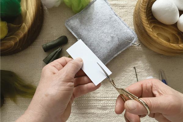 Plstené veľkonočné vajíčka