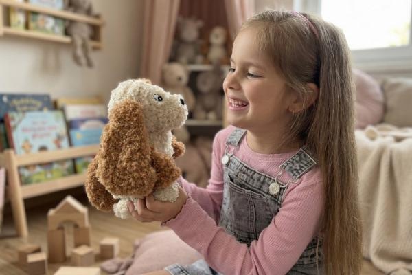 Vyrobte si psíka z chlpatých drôtikov