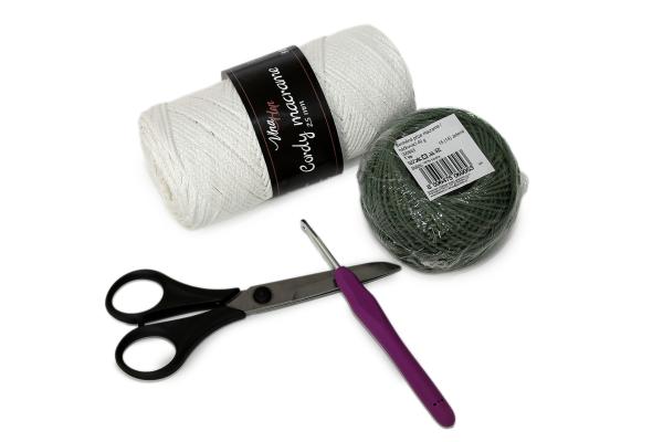 Háčkované kvetinové prestieranie 