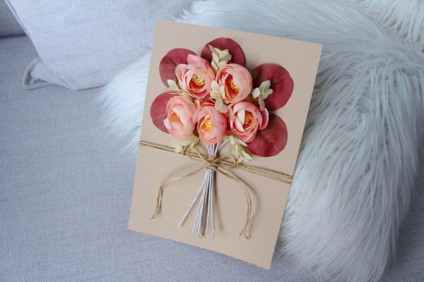 Vyrobte si prianie s nežnou kyticou