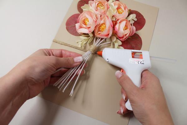 Vyrobte si prianie s nežnou kyticou