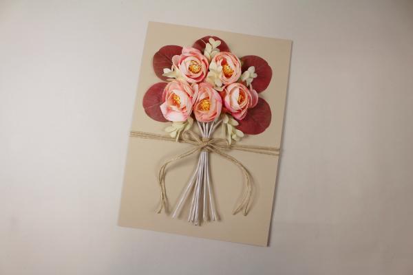 Vyrobte si prianie s nežnou kyticou