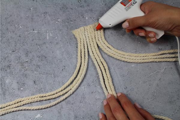 Návod na macramé veniec