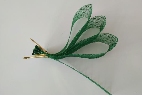 Vianočná ozdoba z bambuliek 