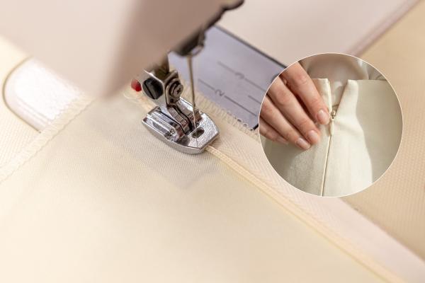 Ako všiť skrytý zips 