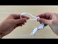 Saténový motýlik folklór hand made, dĺžka 12 cm
