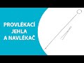 Prevliekacia ihla a navliekač na gumu - sada