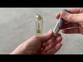 Cestovný plniteľný rozprašovač na parfum 8 cm